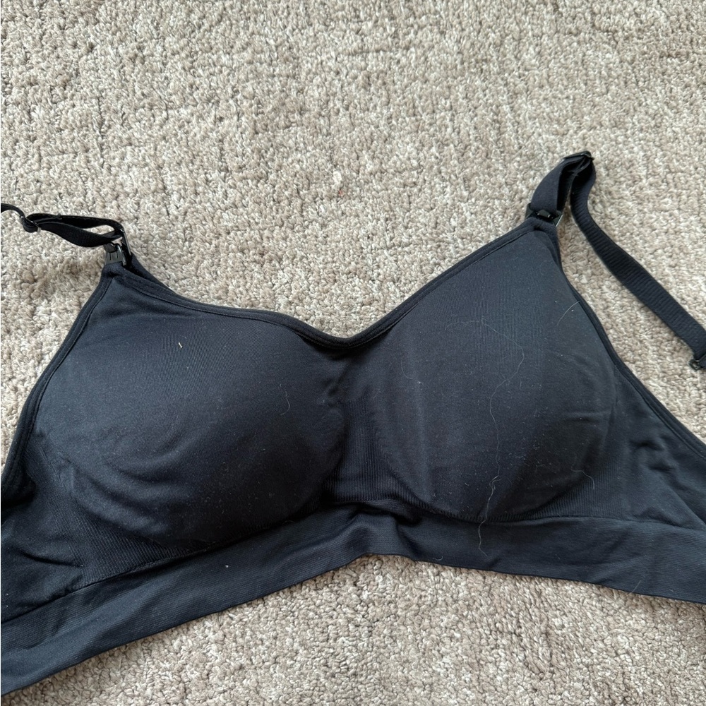 Ingrid & Isabel Black Wireless Nursing Bra